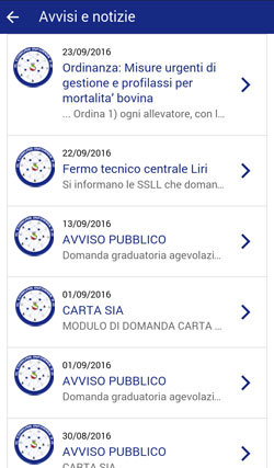 Il Comune Informa 2.0 - Elenco Avvisi e notizie