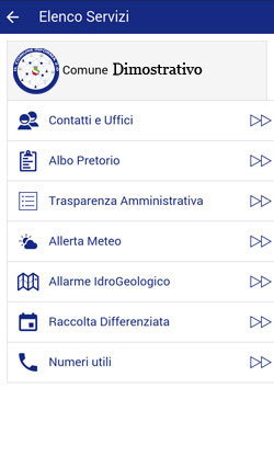 Il Comune Informa 2.0 - Dashboard