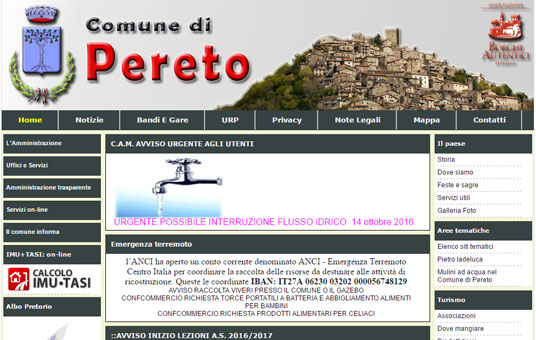  Comune di Pereto (AQ)