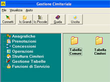 Gestione Servizi Cimiteriali e Lampade Votive