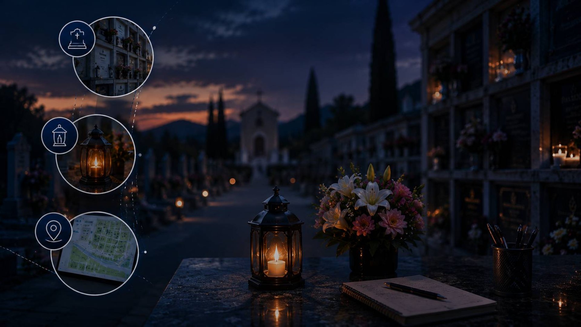 Gestione Servizi Cimiteriali e Lampade Votive Gestione Servizi Cimiteriali e Lampade Votive